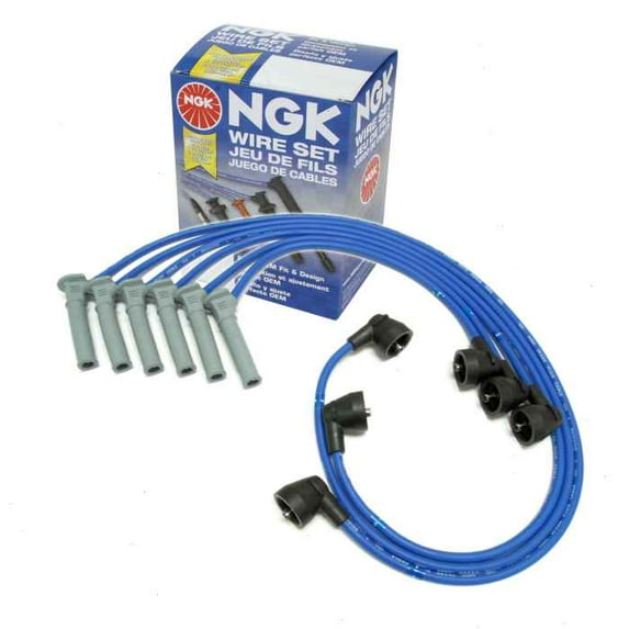 NGK Spark Plug Wire Set compatible with Mercury Mountaineer 4.0L V6 1998-2001