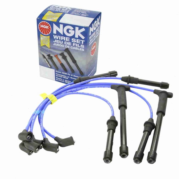 NGK Spark Plug Wire Set compatible with Nissan Frontier 3.3L V6 1999-2004
