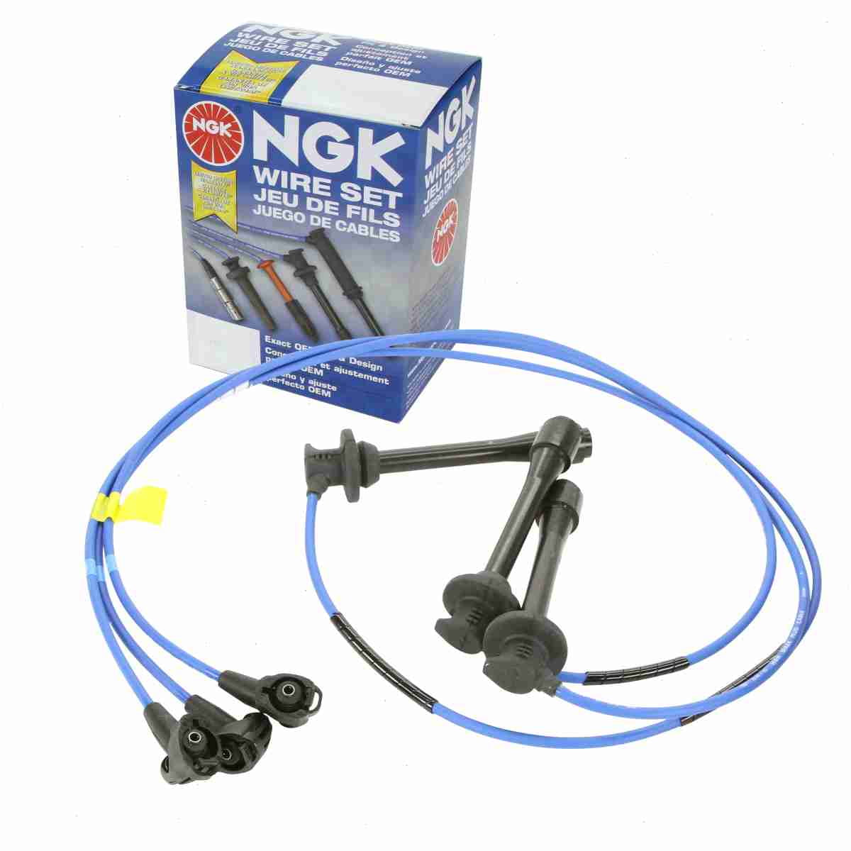 NGK Spark Plug Wire Set compatible with Toyota 4Runner 3.4L V6 1996