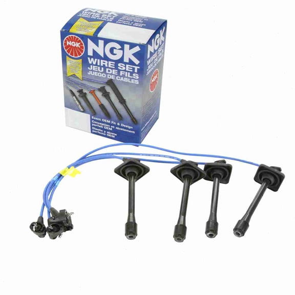 NGK Spark Plug Wire Set compatible with Toyota MR2 2.2L L4 1992-1995