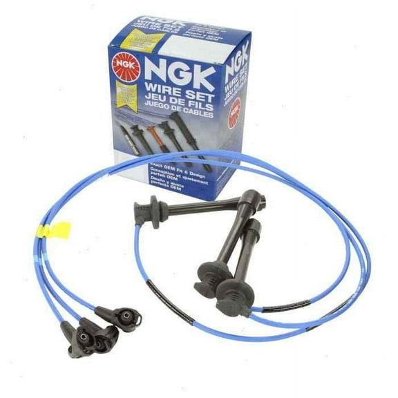 NGK Spark Plug Wire Set compatible with Toyota Tacoma 3.4L V6 1995-2004