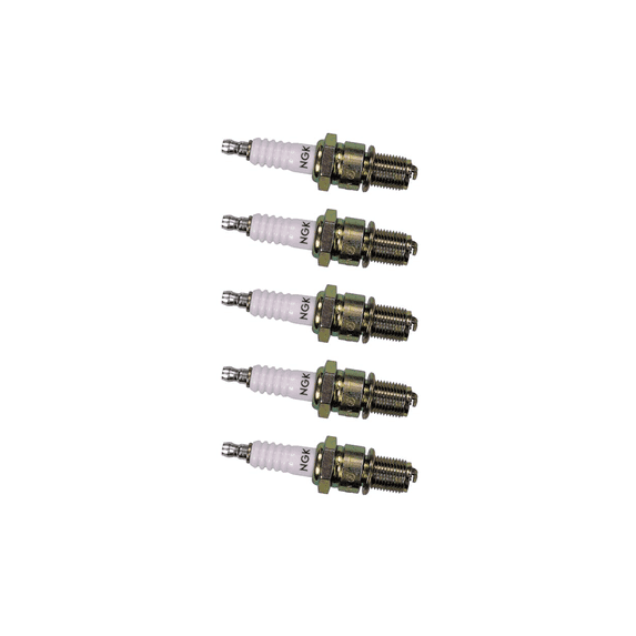 NGK Standard Series Spark Plug BPR6ES (5 Pack) for VOLKSWAGEN QUANTUM 1985-1985 2.2L/2226cc