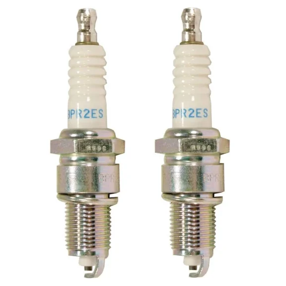 NGK Standard Spark Plug Set (2 Pieces) BPR2ES For John Deere Gator HPX 4x4 14-18
