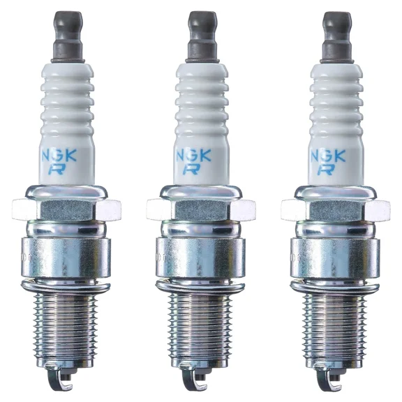NGK Standard Spark Plug Set (3 Pieces) 4006 For Chevrolet Sprint Firefly 1.0 L3