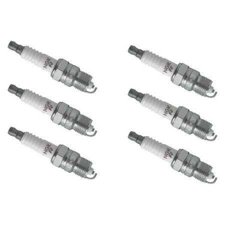 NGK V-Power Spark Plug BKR6E-11 (6 Pack) for ISUZU RODEO LSE 1999-2003 3.2L/3165cc