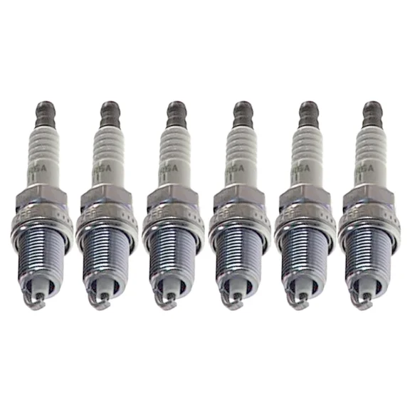 NGK V-Power Spark Plug Set (6 Pieces) 5084 For Cherokee CJ5 CJ7 Wrangler 4.2 L6