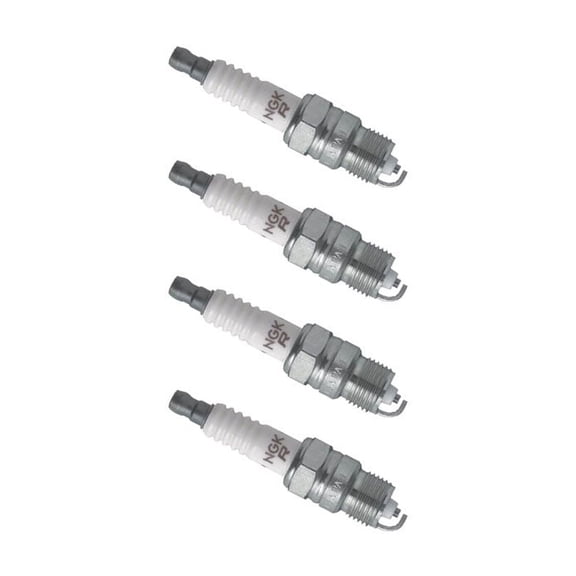 NGK V-Power Spark Plug UR55 (4 Pack) for CHEVROLET CELEBRITY 1983-1990 2.5L/151