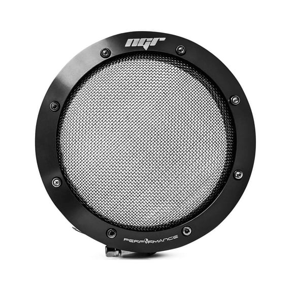 NGR Turbo Filter (Street Edition) One Piece Design (Black) Turbo Guard - Fits 4in 3.5in with Included Sleeve Option