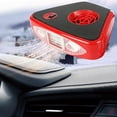 NGTEVOOS 2in1 24V 120W Car Mounted Portable Electric Heaters thermostat