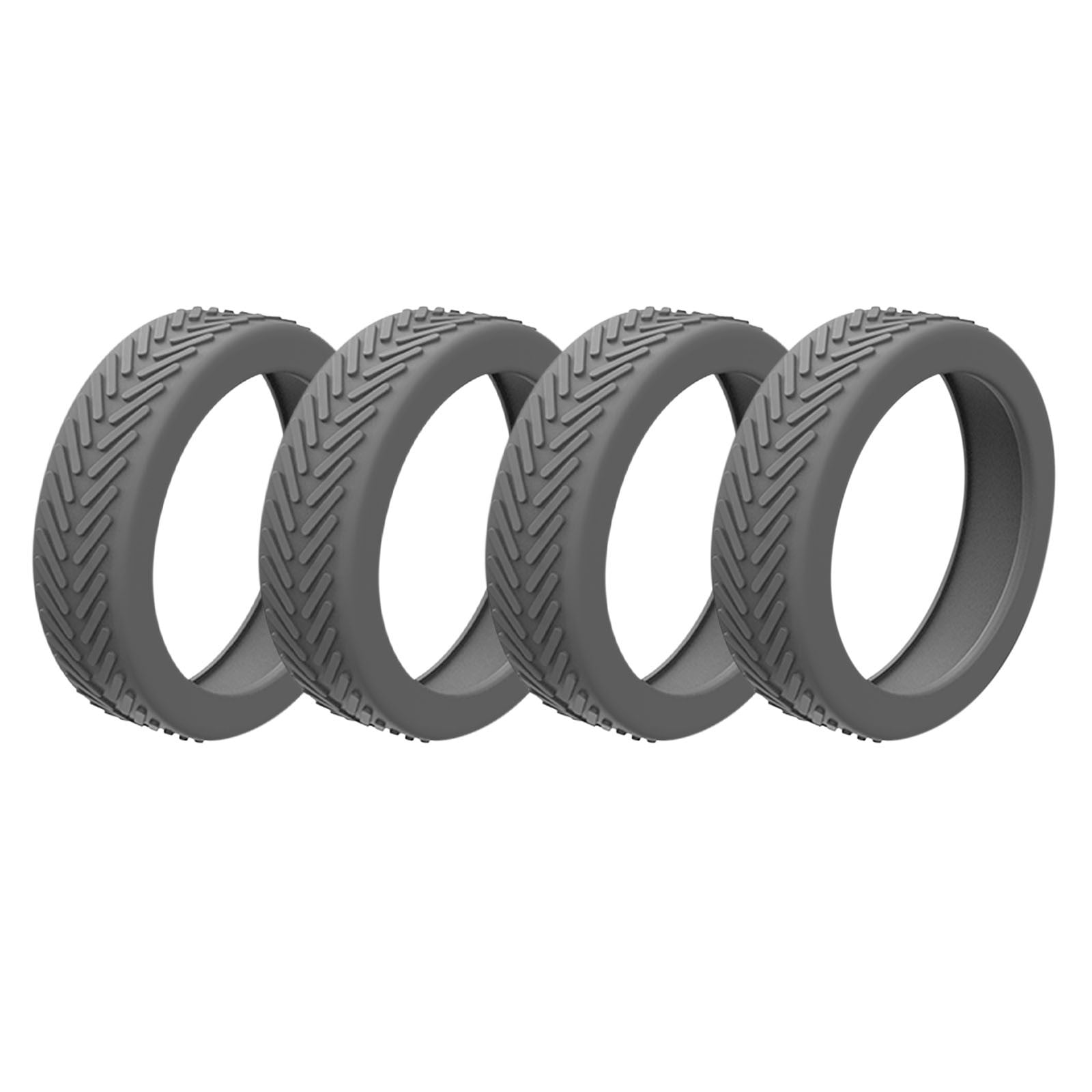 NGTEVOOS Clearance 4pcs Luggage Roller Protector, Colorful Silent