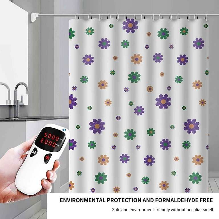 NGTEVOOS Clearance Mildewproof Shower Curtains Waterproof Bathroom Curtains