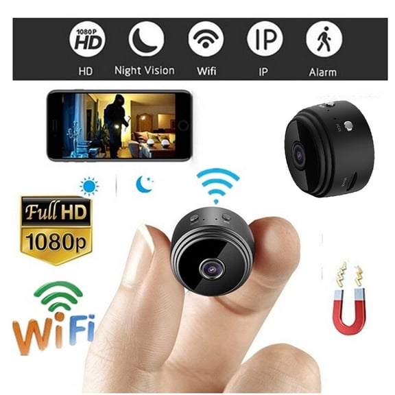 NGTEVOOS Clearance Special Offers HD 1080P Mini Security Camera Wireless Wifi Connection Night Vision Monitor with Motion Detection