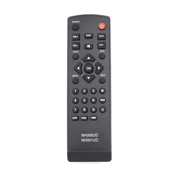 NH000UD-NH001UD Remote Control Replacement for Sylvania and Emerson TV