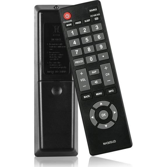 NH305UD TV Remote Control for Emerson TVs