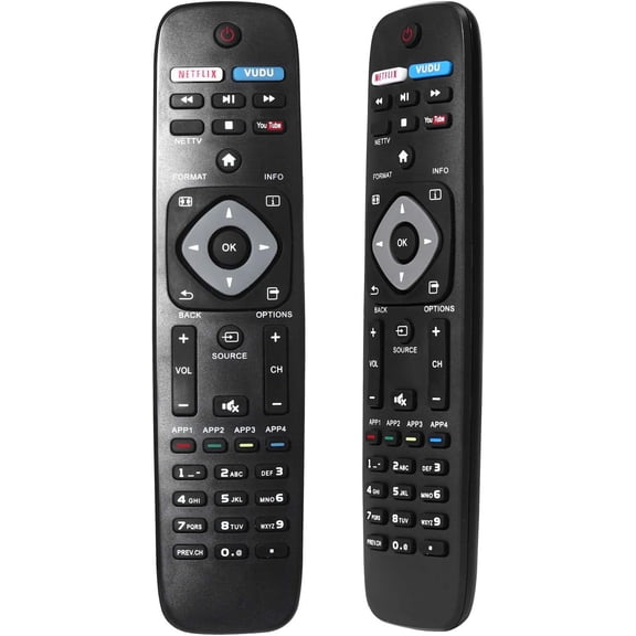 New Remote Control for Philips TV Remote Replacement for LCD LED 4K UHD Smart TV