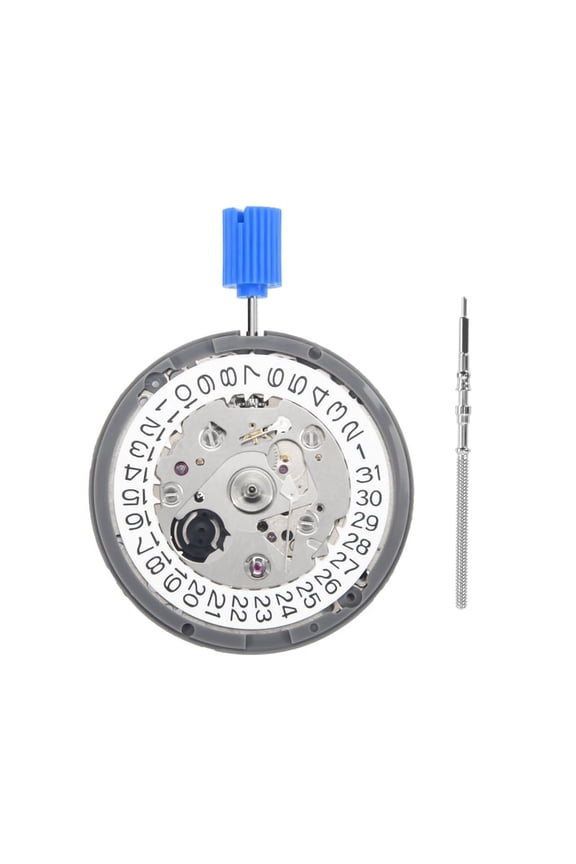 NH35 Movement Day Date Set High Accuracy Automatic Mechanical Watch Wrist with Movement Watch Steel Stem