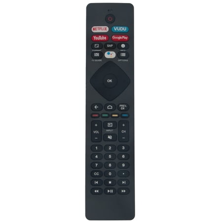 NH800UP VOICE Replacement Remote Control Compatible with Philips 4K OLED LCD TV 43PFL5766F7 50PFL5766F7 55PFL5766F7