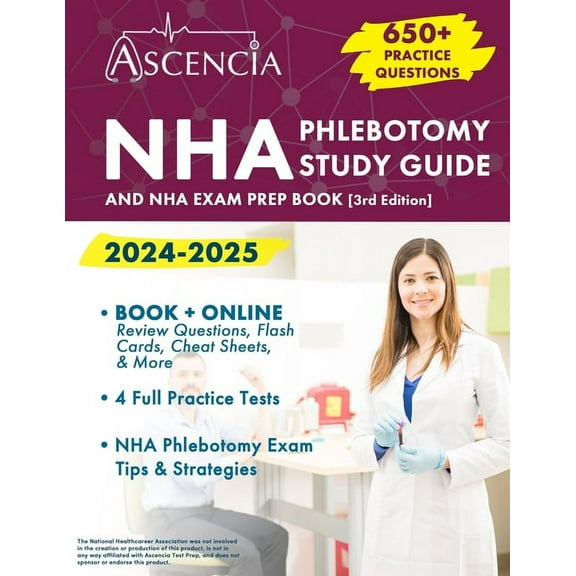 NHA Phlebotomy Study Guide (3rd Edition) (Paperback)