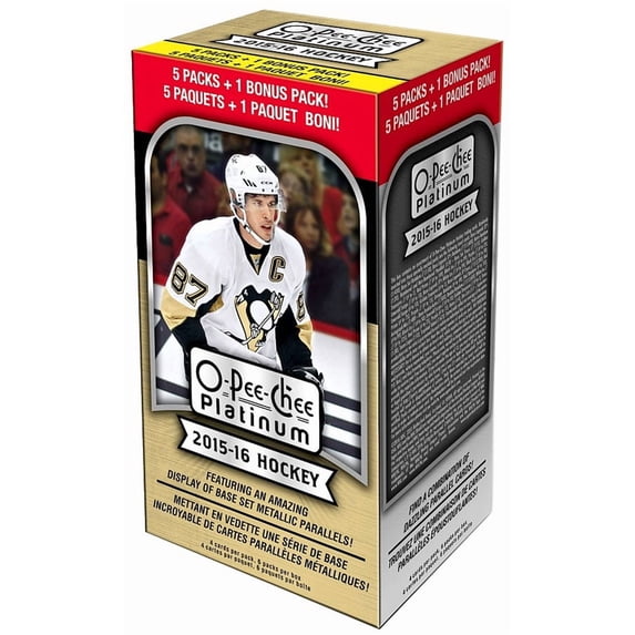 NHL 2015-16 O-Pee-Chee Platinum Trading Card Blaster Box