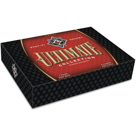 NHL 2020-21 Hockey Ultimate Collection Trading Card HOBBY Box (4 Cards)