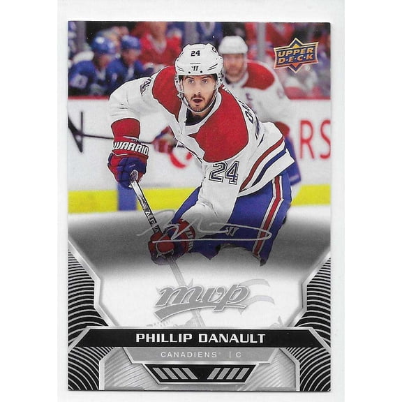 NHL 2020-21 MVP Hockey Silver Script Parallel Phillip Danault #164