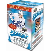 2020 2021 Upper Deck MVP NHL Hockey Series Unopened Blaster Box of 21 Packs with Chance for Rookies Plus #1 Draft Picks Cards and Blaster Exclusive Gold Scripts