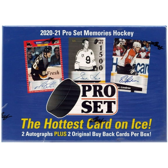 NHL 2020-21 Pro Set Memories Hockey Trading Card HOBBY Box