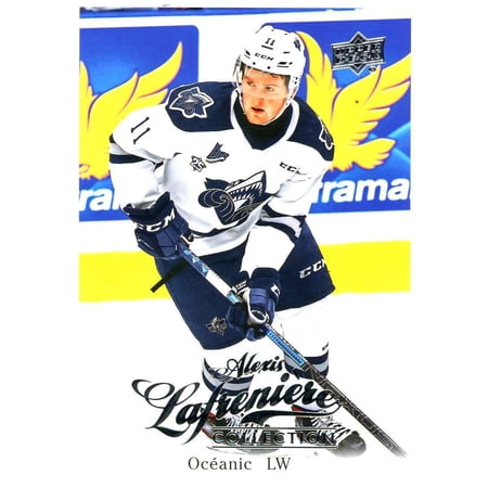 NHL 2020-21 Upper Deck Alexis Lafreniere Collection Hockey Alexis Lafreniere #12 (Rimouski Oceanic)