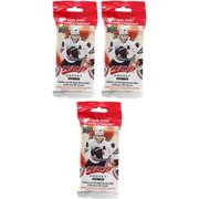 NHL 2021-22 MVP Hockey Lot of 3 Trading Card JUMBO Packs