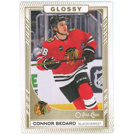 NHL 2023-24 Series 2 Hockey Gold Glossy Connor Bedard R-47 (Rookie)