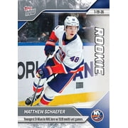 NHL 2025-26 Topps NOW Hockey Matthew Schaefer Single Sticker Card [Rookie]