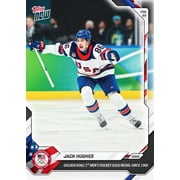 NHL 2026 NOW Olympics Hockey Jack Hughes #18 [Golden Goal! 1st Mens Hockey Gold Medal Since 1980]