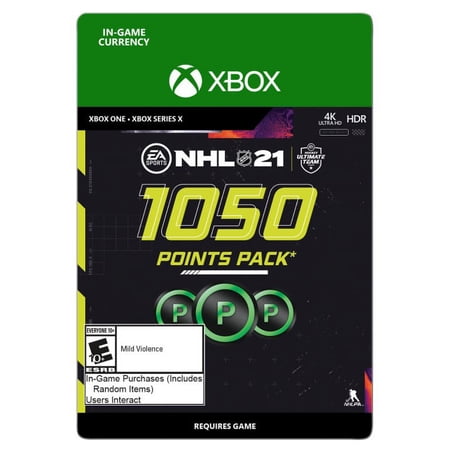 NHL 21: 1050 Points - Xbox One [Digital]