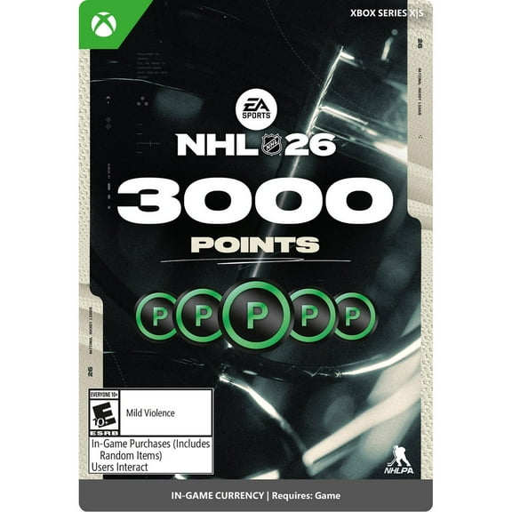NHL 26: 3000 NHL Points - Xbox Series X|S [Digital]