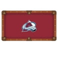 thumbnail image 1 of NHL 7' Pool Table Cloth by Holland Bar Stool - Colorado Avalanche, 1 of 1