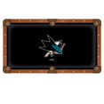 thumbnail image 1 of NHL 7' Pool Table Cloth by Holland Bar Stool - San Jose Sharks, 1 of 1