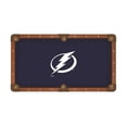 thumbnail image 1 of NHL 7' Pool Table Cloth by Holland Bar Stool - Tampa Bay Lightning, 1 of 1