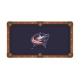 thumbnail image 1 of NHL 8' Pool Table Cloth by Holland Bar Stool - Columbus Blue Jackets, 1 of 1