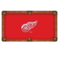 thumbnail image 1 of NHL 8' Pool Table Cloth by Holland Bar Stool - Detroit Red Wings, 1 of 1
