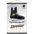thumbnail image 1 of NHL Anaheim Ducks - Drip Skate 21 Wall Poster with Wooden Magnetic Frame, 22.375" x 34", 1 of 6