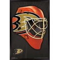 thumbnail image 1 of NHL Anaheim Ducks - Mask 16 Wall Poster, 14.725" x 22.375", Framed, 1 of 5