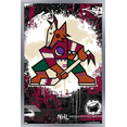 thumbnail image 1 of NHL Arizona Coyotes - Maximalist Logo 23 Wall Poster, 14.725" x 22.375" Framed, 1 of 5