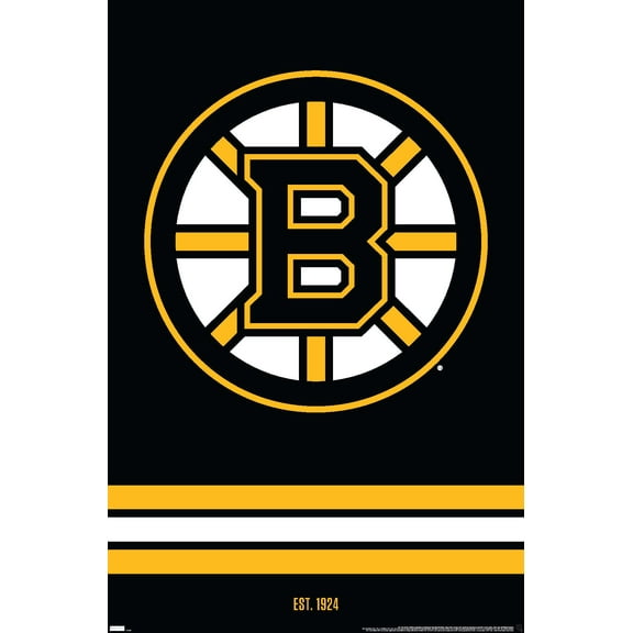NHL Boston Bruins - Logo 21 Wall Poster, 22.375" x 34"