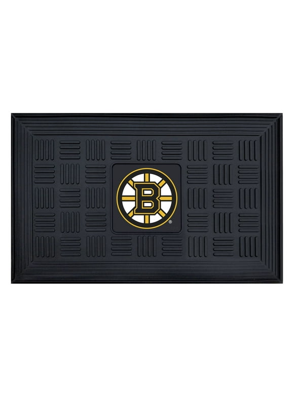 NHL Boston Bruins Medallion Door Mat
