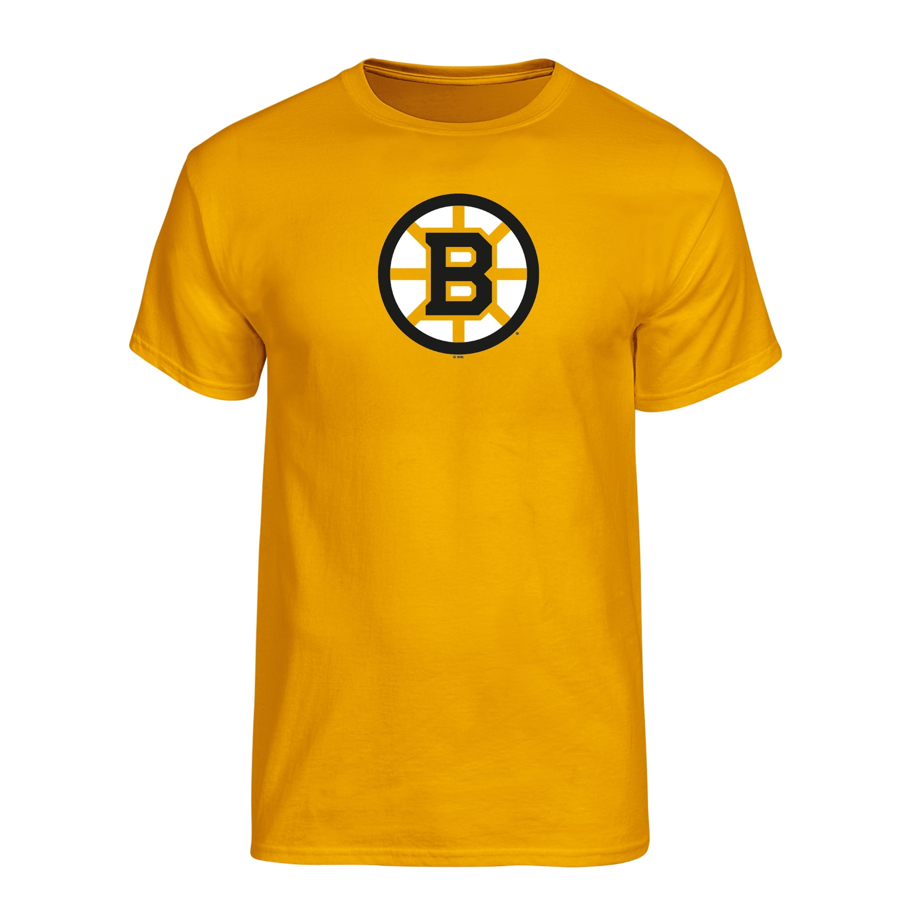 NHL Boston Bruins Men's Team Color Primary Logo Short Sleeve T-Shirt