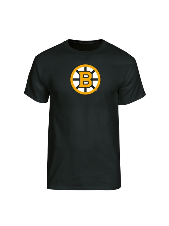 NHL Boston Bruins Men's Team Color Primary Logo Short Sleeve T-Shirt