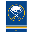 thumbnail image 1 of NHL Buffalo Sabres - Logo 21 Wall Poster, 14.725" x 22.375", Framed, 1 of 3