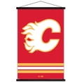 thumbnail image 1 of NHL Calgary Flames - Logo 21 Wall Poster with Magnetic Frame, 22.375" x 34", 1 of 5