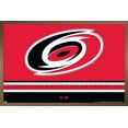 thumbnail image 1 of NHL Carolina Hurricanes - Logo 21 Wall Poster, 22.375" x 34", Framed, 1 of 3