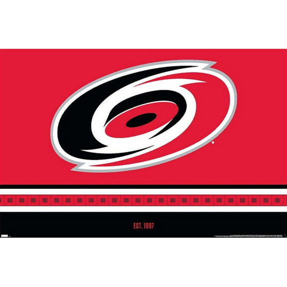 NHL Carolina Hurricanes - Logo 21 Wall Poster, 22.375" x 34"
